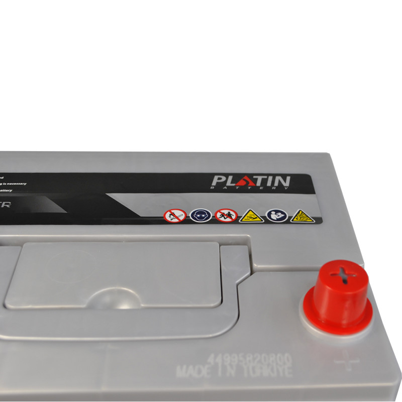 Автомобільний акумулятор PLATIN Silver Asia SMF 60Ah 600A R+ (D23) н.к.