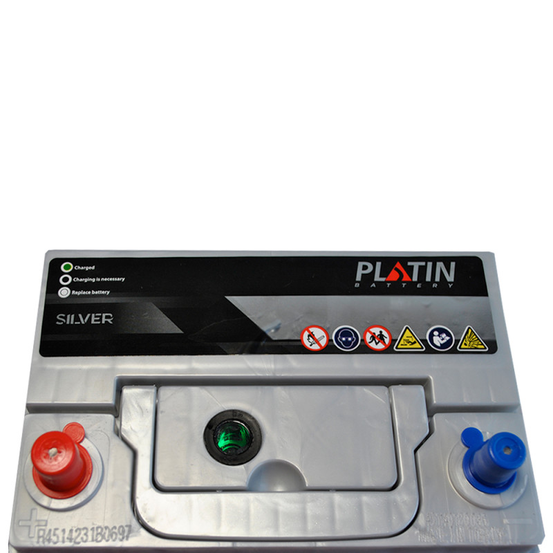 Автомобільний акумулятор PLATIN Silver Asia SMF 40Ah 330A L+ (NS40)