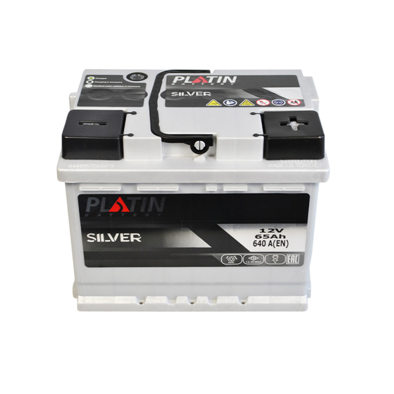 Автомобільний акумулятор PLATIN Silver MF 65Ah 640A R+ (L2)
