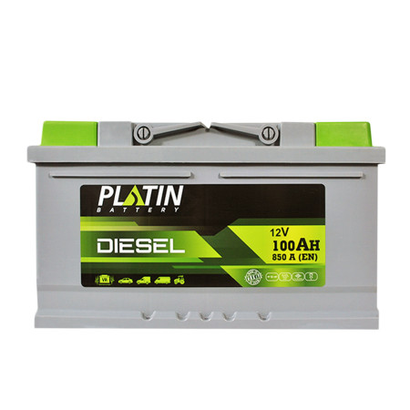 Автомобільний акумулятор PLATIN Silver Diesel MF 100Ah 850A R+ (LB4)