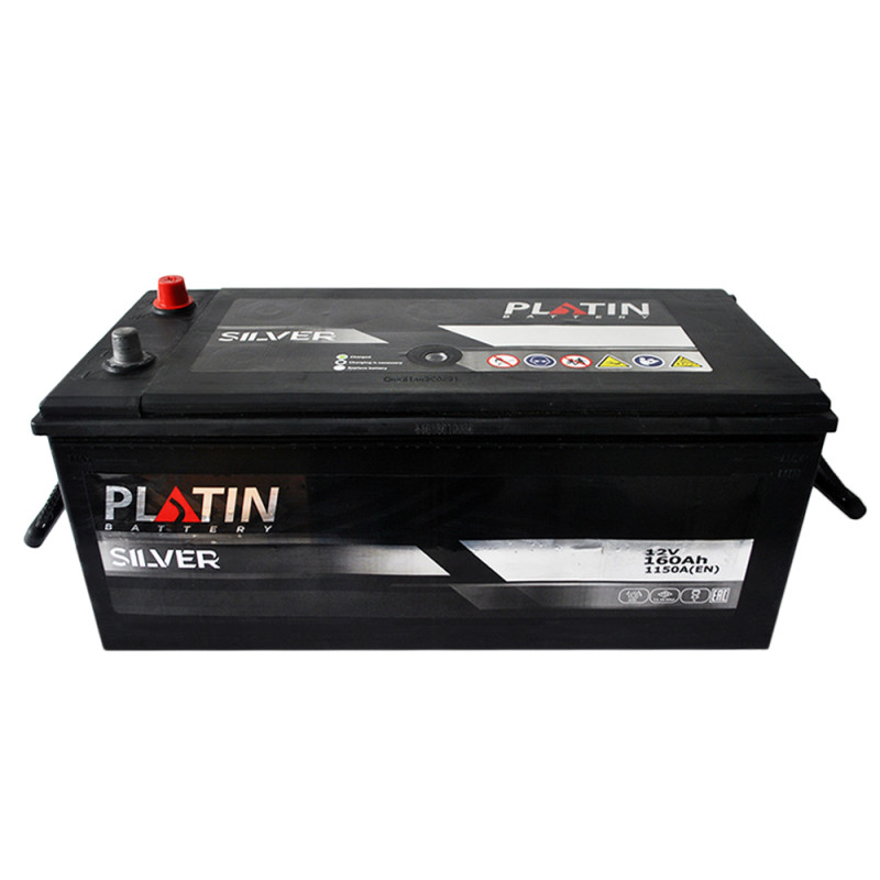 Автомобільний акумулятор PLATIN Silver 160Ah 1150A L+ (лівий +) MF D5