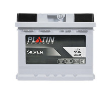 Автомобільний акумулятор PLATIN Silver MF 55Ah 520A R+ (L1)