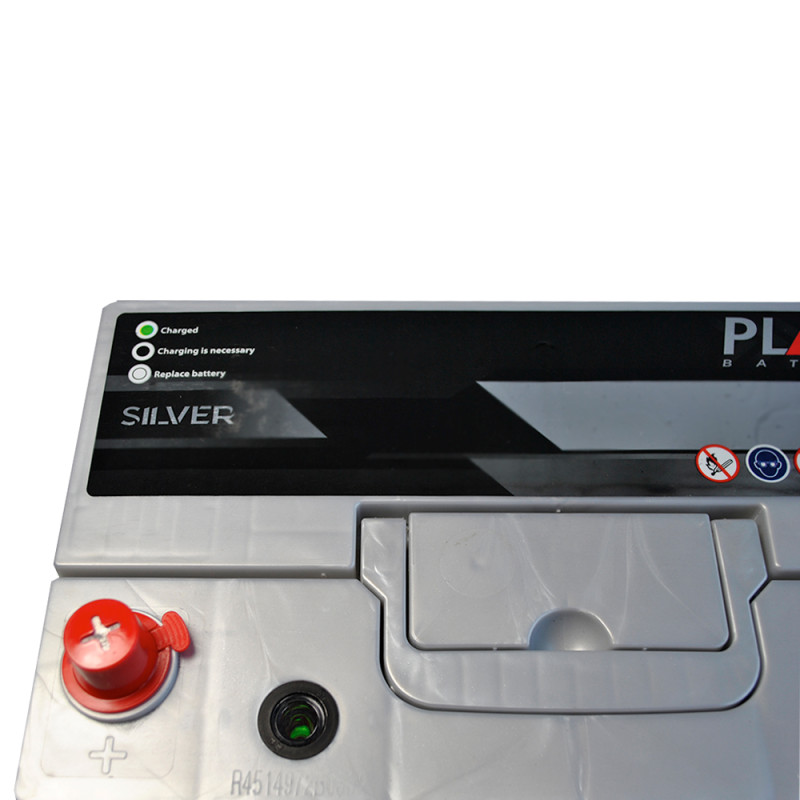 Автомобільний акумулятор PLATIN Silver Asia SMF 95Ah 830A L+ (N70) н.к.