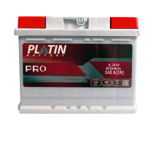Автомобільний акумулятор PLATIN Pro MF 60Ah 540A R+ (L2)
