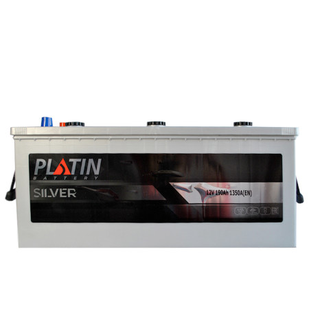 Автомобільний акумулятор PLATIN Silver MF 190Ah 1350A L+ (D5)