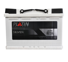 Автомобільний акумулятор PLATIN Silver MF 80Ah 780A R+ (L3)