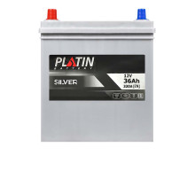Автомобільний акумулятор PLATIN Silver Asia SMF 36Ah 330A L+ (NS40) т.к.