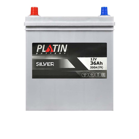 Автомобільний акумулятор PLATIN Silver Asia SMF 36Ah 330A L+ (NS40) т.к.