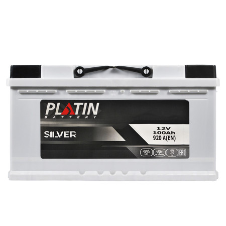 Автомобільний акумулятор PLATIN Silver MF 100Ah 920A R+ (L5)