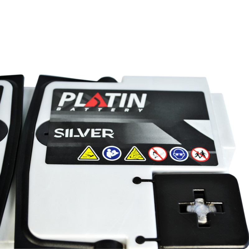 Автомобільний акумулятор PLATIN Silver MF 100Ah 920A R+ (L5)