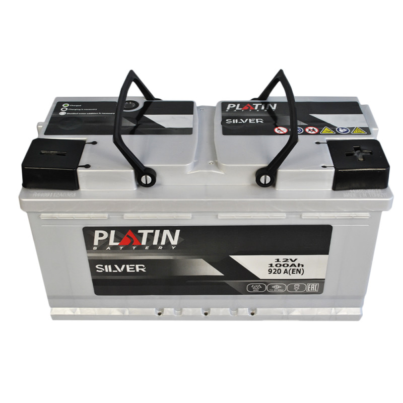 Автомобільний акумулятор PLATIN Silver MF 100Ah 920A R+ (L5)