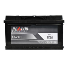 Автомобільний акумулятор PLATIN Silver MF 90Ah 850A R+ (LB4)