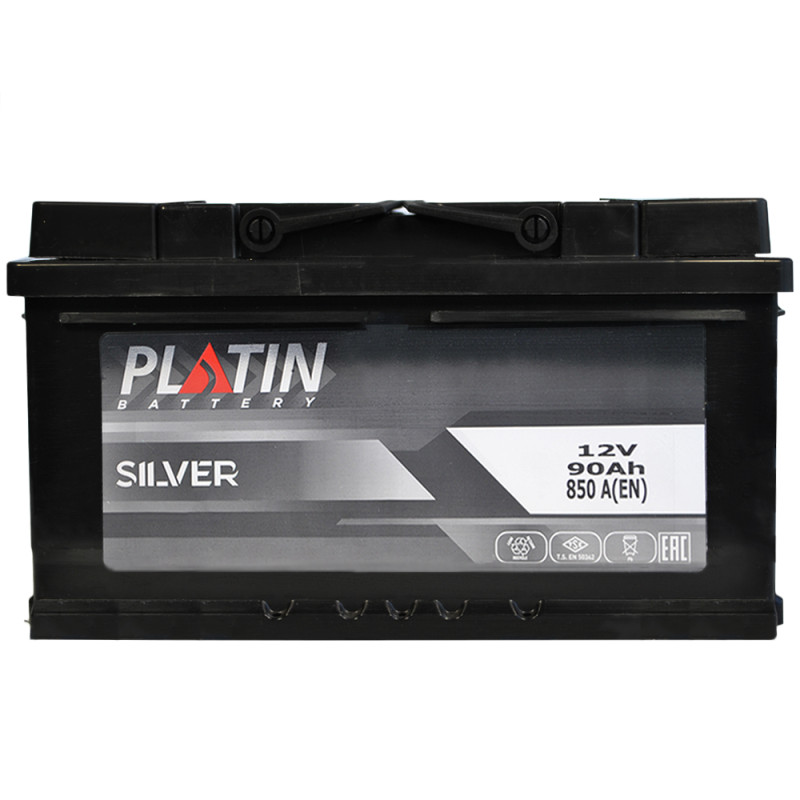 Автомобільний акумулятор PLATIN Silver MF 90Ah 850A R+ (LB4)