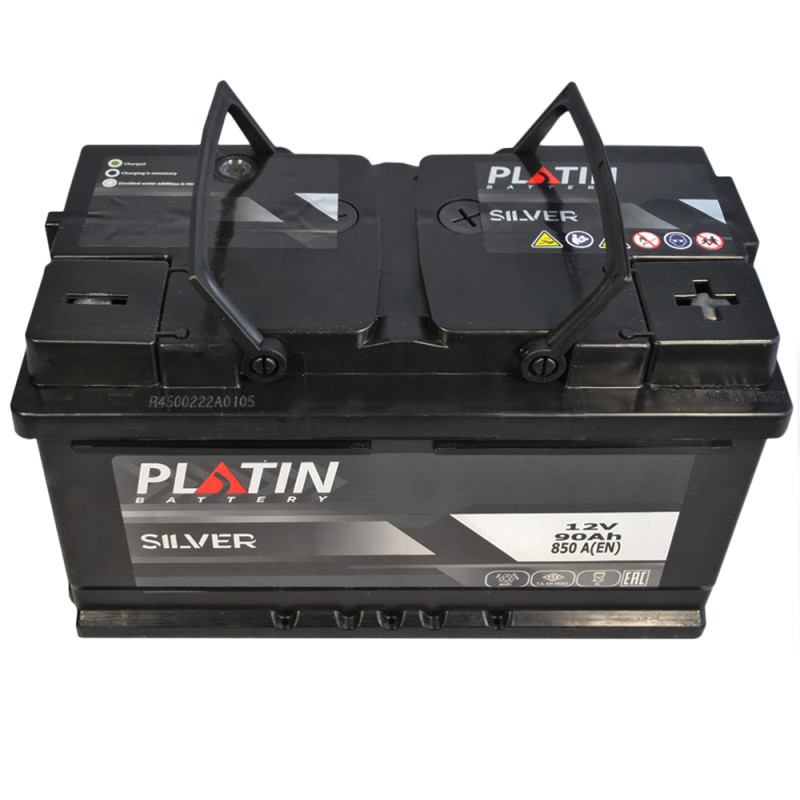 Автомобільний акумулятор PLATIN Silver MF 90Ah 850A R+ (LB4)