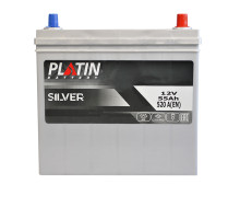 Автомобільний акумулятор PLATIN Silver Asia SMF 55Ah 520A R+ (NS60) т.к.