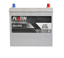 Автомобільний акумулятор PLATIN Silver Asia SMF 55Ah 520A R+ (NS60) т.к.