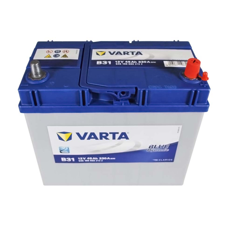 Автомобільний акумулятор VARTA Blue Dynamic Asia (B31) 45Ah 330A R+ (B24 т.к.)