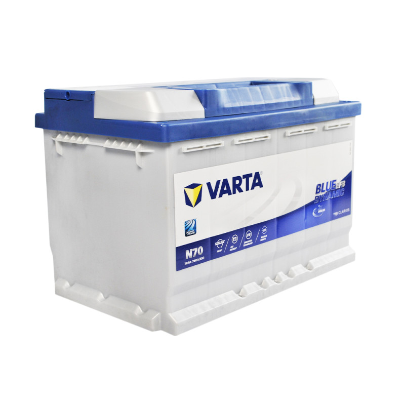 Автомобільний акумулятор VARTA Blue Dynamic EFB (N70) 70Ah 760A R+ (L3)