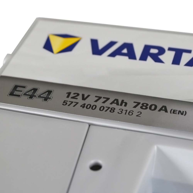 Автомобільний акумулятор VARTA Silver Dynamic (E44) 77Ah 780A R+ (L3)