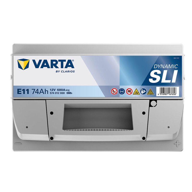 Автомобільний акумулятор VARTA Blue Dynamic (E11) 74Ah 680A R+ (L3)