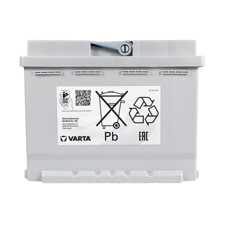 Автомобільний акумулятор VARTA Silver Dynamic AGM (A8) 60Ah 680А R+ (L2)