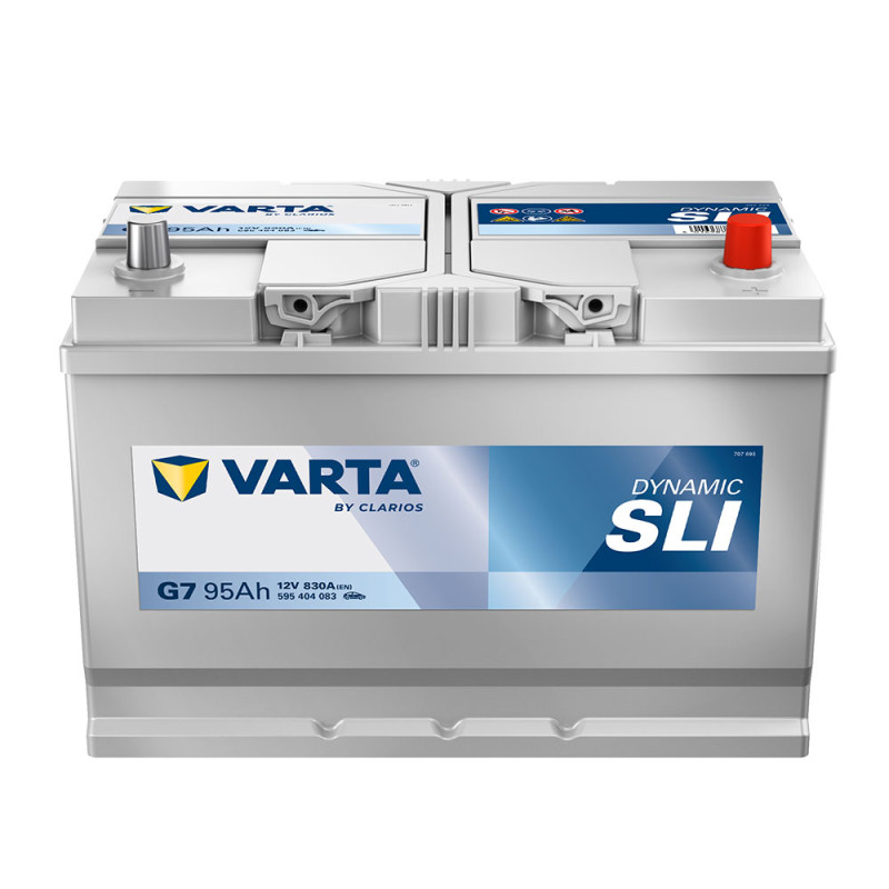Автомобільний акумулятор VARTA Blue Dynamic Asia (G7) 95Ah 830A R+ (D31)