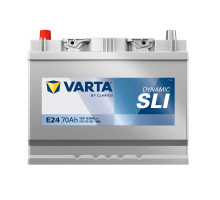 Автомобільний акумулятор VARTA Blue Dynamic Asia (E24) 70Ah 630А L+ (D26)