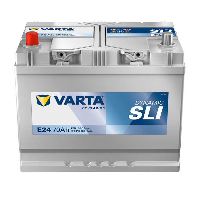 Автомобільний акумулятор VARTA Blue Dynamic Asia (E24) 70Ah 630А L+ (D26)