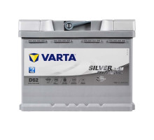 Автомобільний акумулятор VARTA Silver Dynamic AGM (D52) 60Ah 680А R+ (L2)
