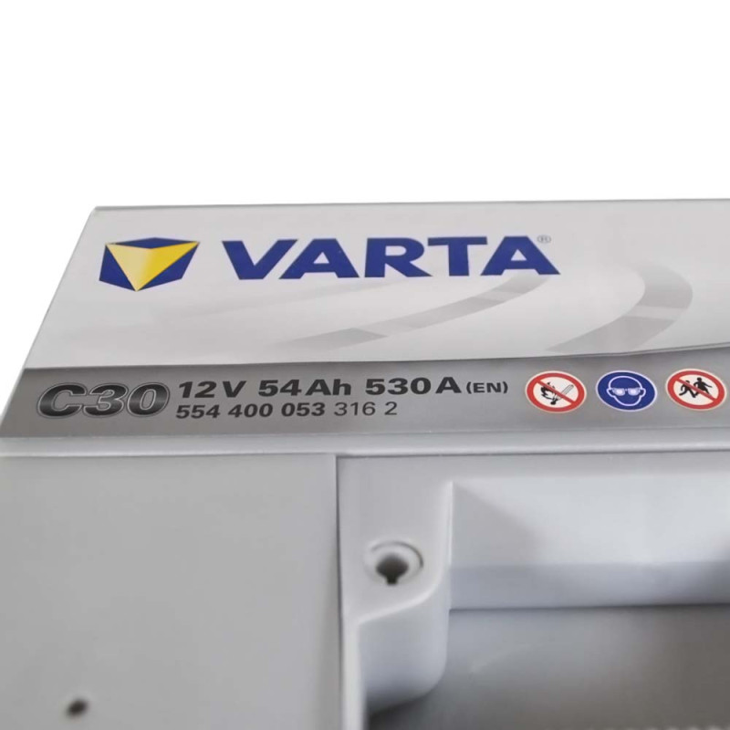 Автомобільний акумулятор VARTA Silver Dynamic (C30) 54Ah 530А R+ (L1)