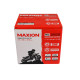 Мото акумулятор MAXION MXBM-YB30L-BS GEL (12V, 28Ah, 200A, -/+)
