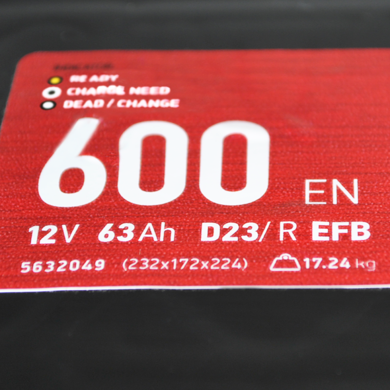 Автомобільний акумулятор MAXION EFB SMF Asia 63Ah 600A R+ (D23)