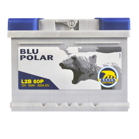 Автомобільний акумулятор BAREN Blu polar 60Аh 600А R+ (h=175) (LB2)