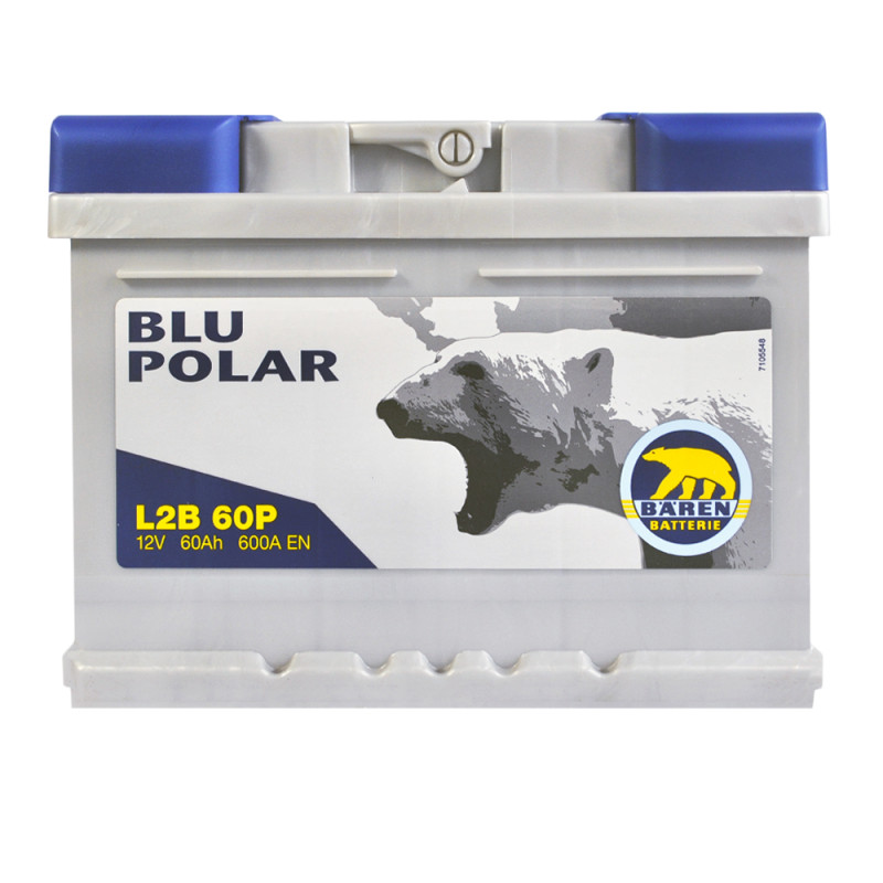 Автомобільний акумулятор BAREN Blu polar 60Аh 600А R+ (h=175) (LB2)