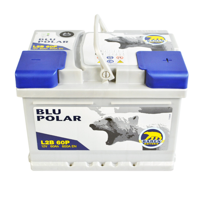 Автомобільний акумулятор BAREN Blu polar 60Аh 600А R+ (h=175) (LB2)