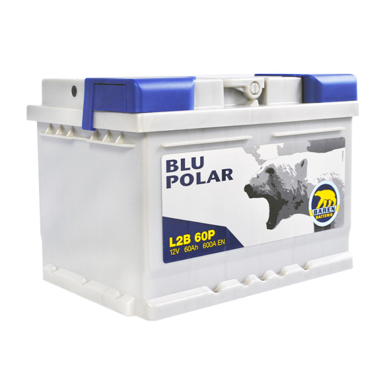 Автомобільний акумулятор BAREN Blu polar 60Аh 600А R+ (h=175) (LB2)