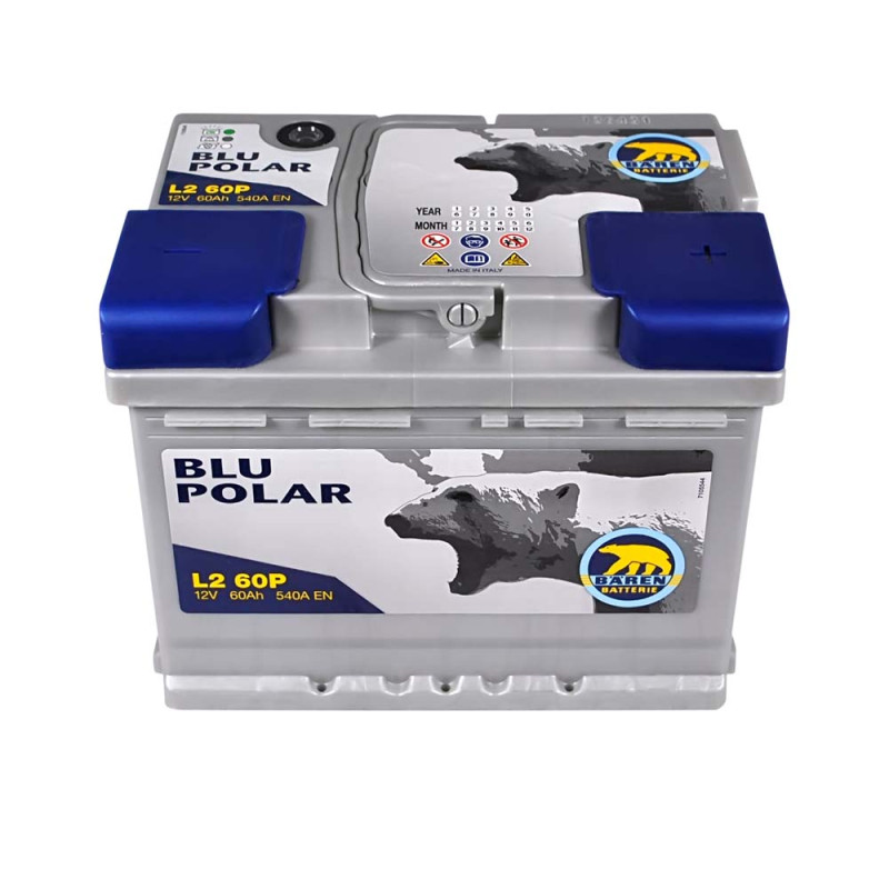 Автомобільний акумулятор BAREN Blu polar 60Аh 540А R+ (L2)