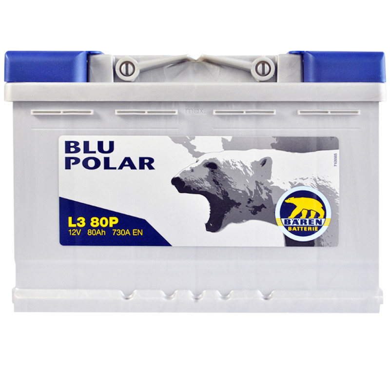 Автомобільний акумулятор BAREN Blu polar 80Аh 730А R+ (L3)