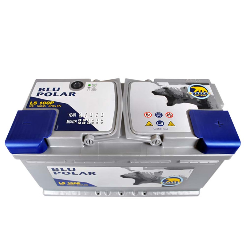 Автомобільний акумулятор BAREN Blu polar 100Аh 870А R+ (L5)