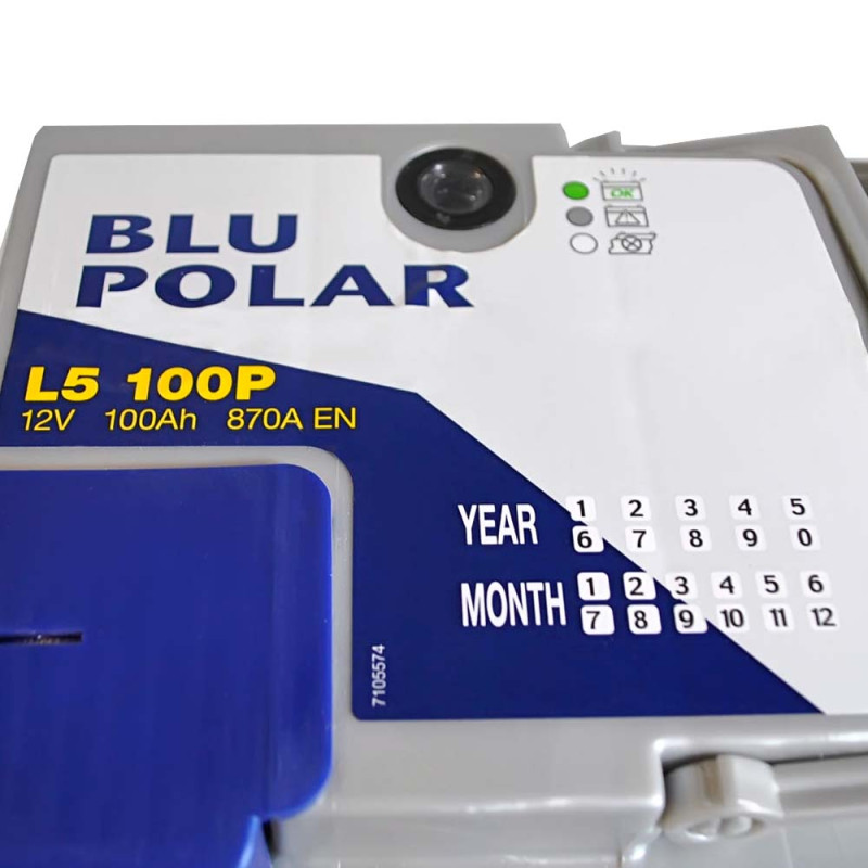 Автомобільний акумулятор BAREN Blu polar 100Аh 870А R+ (L5)