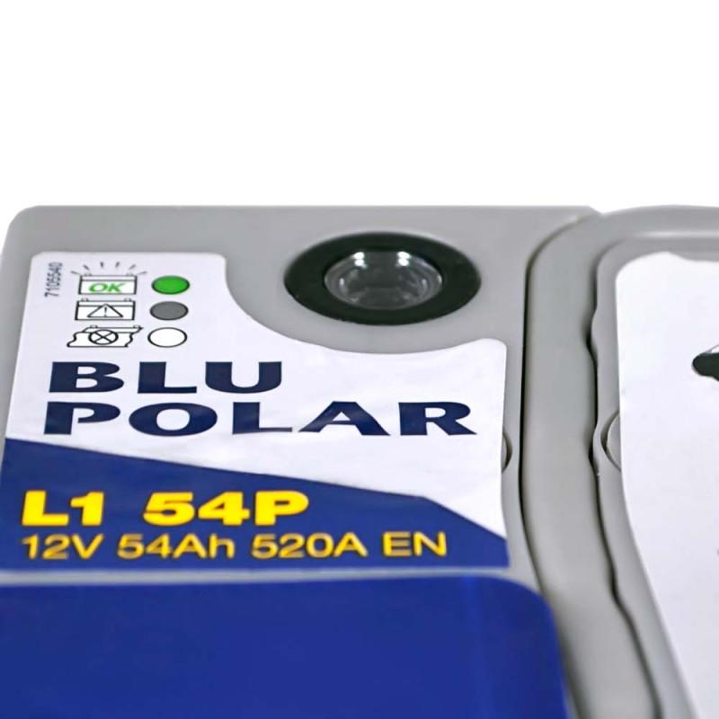 Автомобільний акумулятор BAREN Blu polar 54Аh 520А R+ (L1)