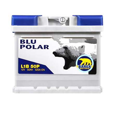 Автомобільний акумулятор BAREN Blu polar 50Аh 520А R+ (h=175) (LB1)