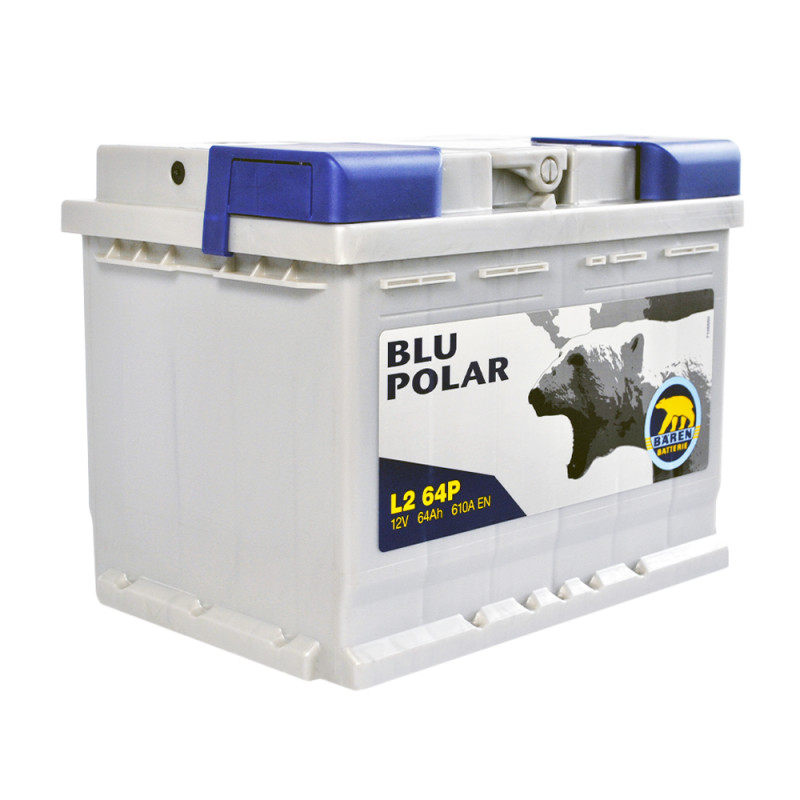 Автомобільний акумулятор BAREN Blu polar 64Аh 610А R+ (L2)