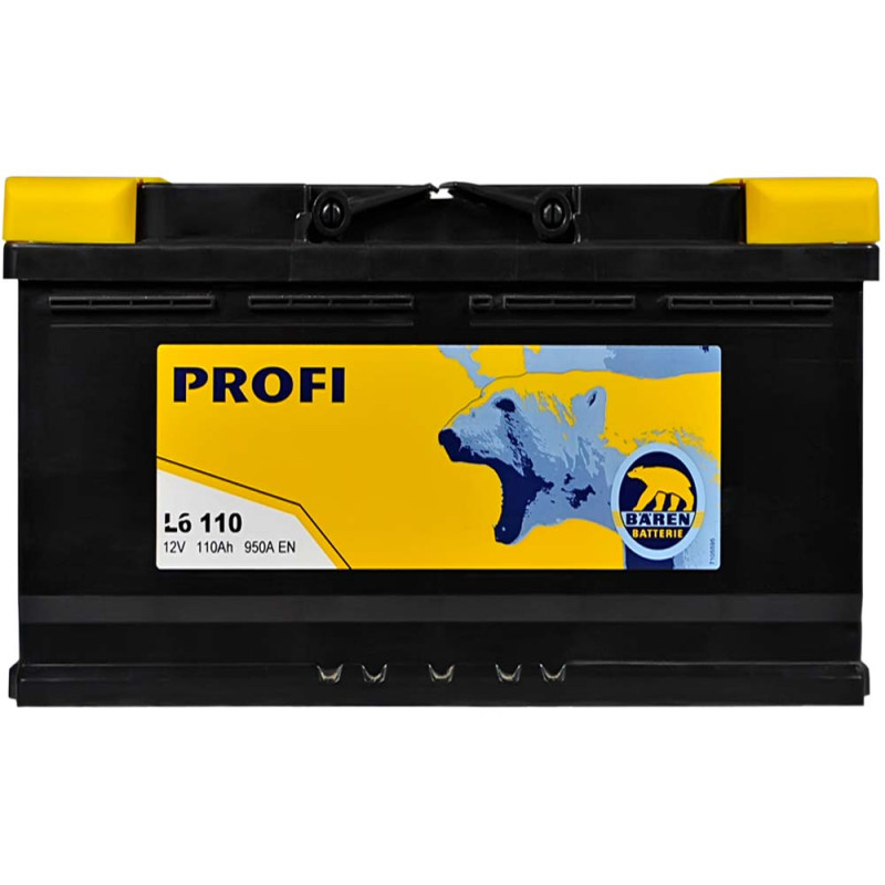 Автомобільний акумулятор BAREN Profi 110Аh 950А R+ (L6)