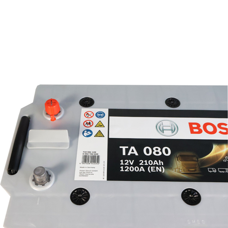 Автомобільний акумулятор BOSCH AGM (TA0 800) 210Ah 1200A L+
