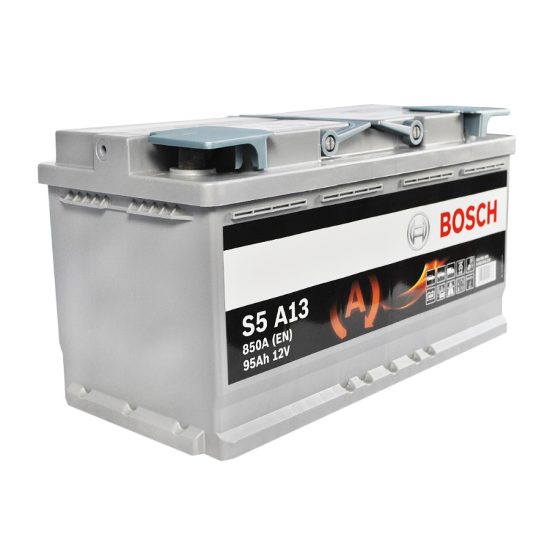 Автомобільний акумулятор BOSCH AGM (S5A 130) (L5) 95Ah 850A R+