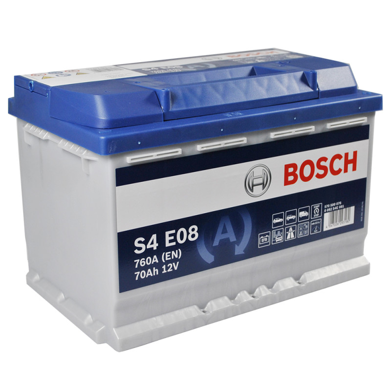 Автомобільний акумулятор BOSCH EFB (S4E 081) (L3) 70Ah 760A R+