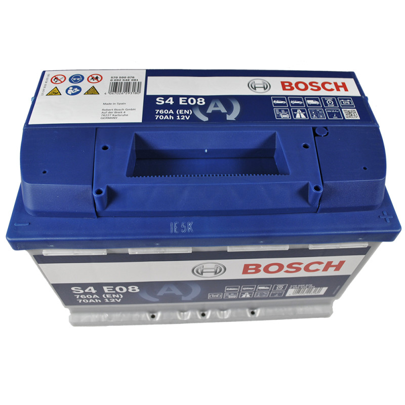 Автомобільний акумулятор BOSCH EFB (S4E 081) (L3) 70Ah 760A R+