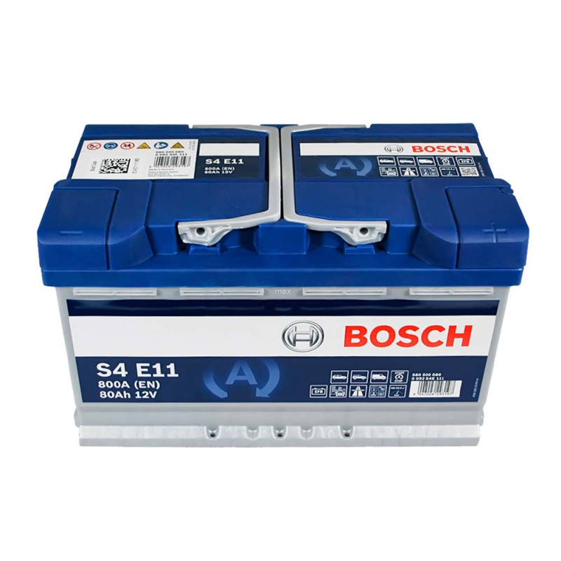 Автомобільний акумулятор BOSCH EFB (S4E 111) (L4) 80Ah 800A R+