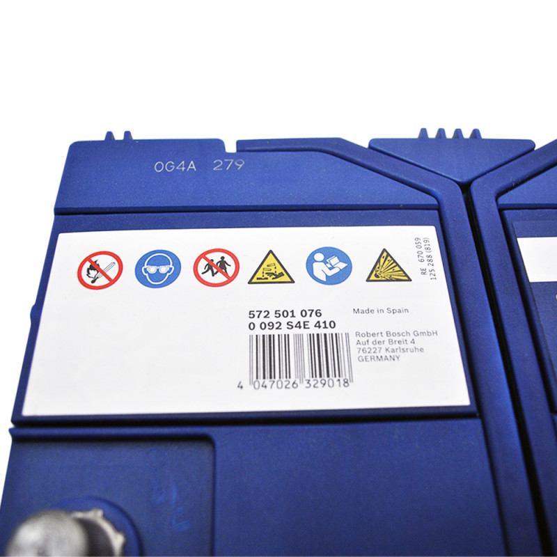 Автомобільний акумулятор BOSCH EFB Asia (S4E 410) (D26) 72Ah 760A R+